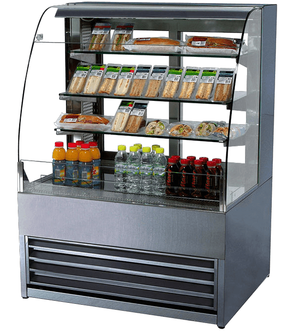 Vitrina exhibidora de fríos